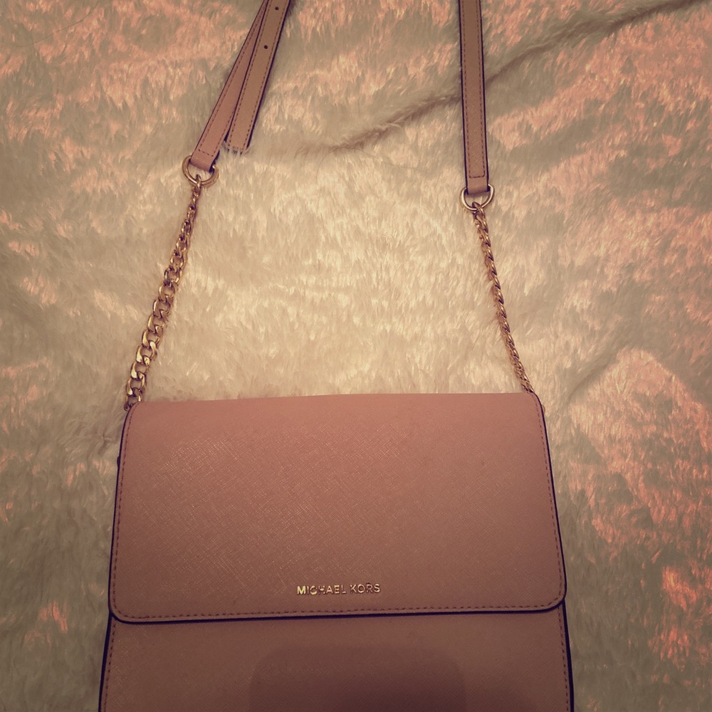 MK rose pink crossbody